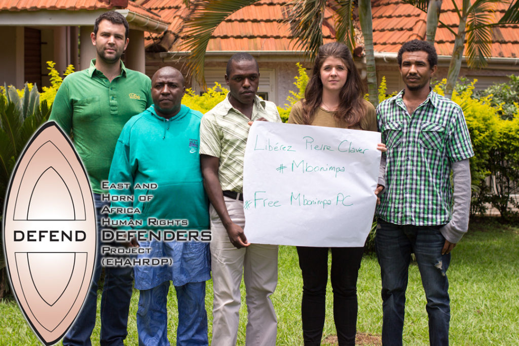 17th Green Friday for Detained Burundian HRD Pierre Claver Mbonimpa