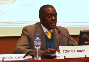 Mr. Bahame Tom Nyanduga, the Independent Expert on the situation of Human Rights in Somalia