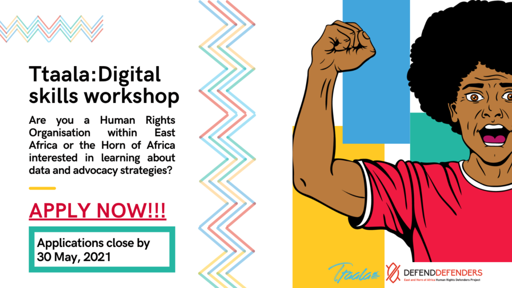 Call for Applications: Regional Ttaala Digital Skills Building Workshop