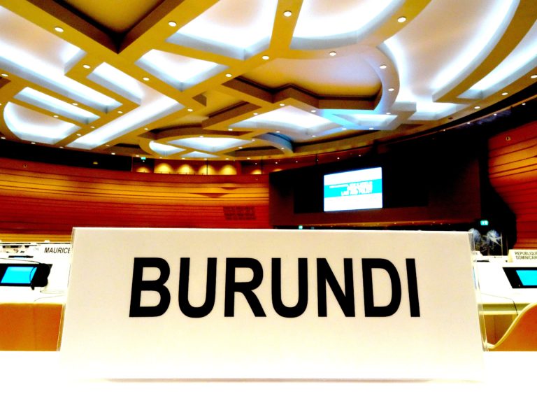 burundi name plate